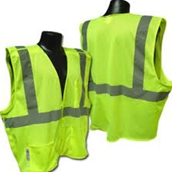 Class II Economy Breakaway Lime Vest