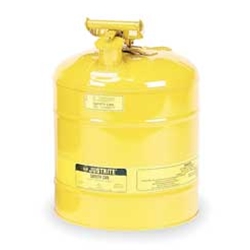 5-Gal. steel safety can Yellow